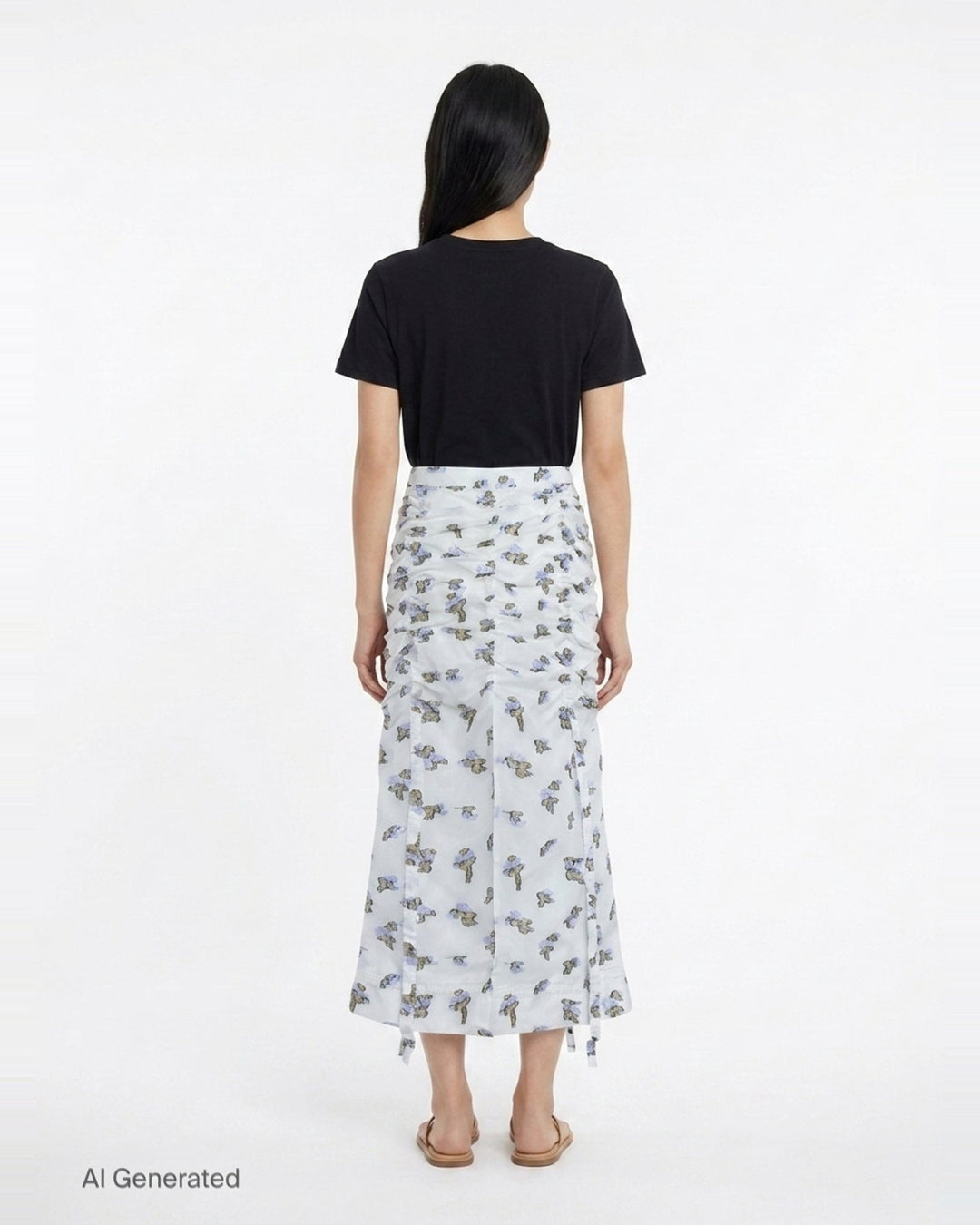 Liora Organza Midi Skirt | Ulla Johnson | Club21 - back