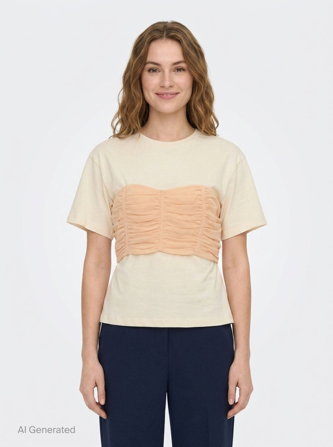 Mila Short Sleeve Cotton Top | Ulla Johnson | Club21 - front