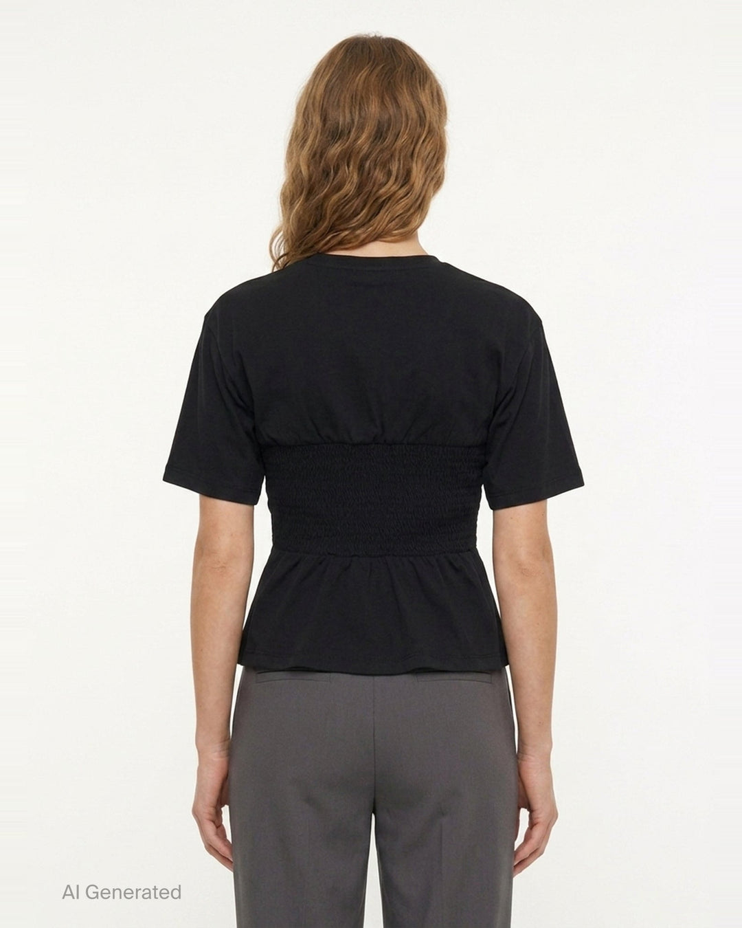 Mila Short Sleeve Cotton Top | Ulla Johnson | Club21 - back