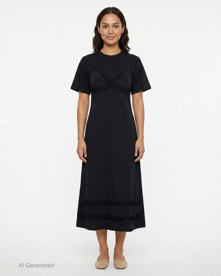 Tallis Cotton Midi Dress | Ulla Johnson | Club21 - front