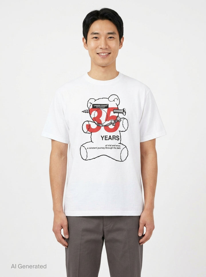 35th Anniversary Teddy Tee | Undercover | Club21 - front