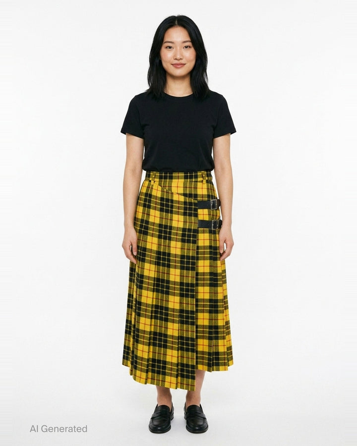 Checked Wrap Skirt | Undercover | Club21 - front