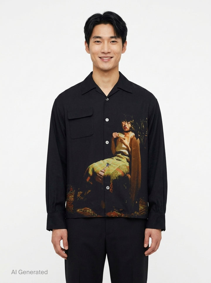 Cindy Sherman Long Sleeve Shirt | Undercover | Club21 - front