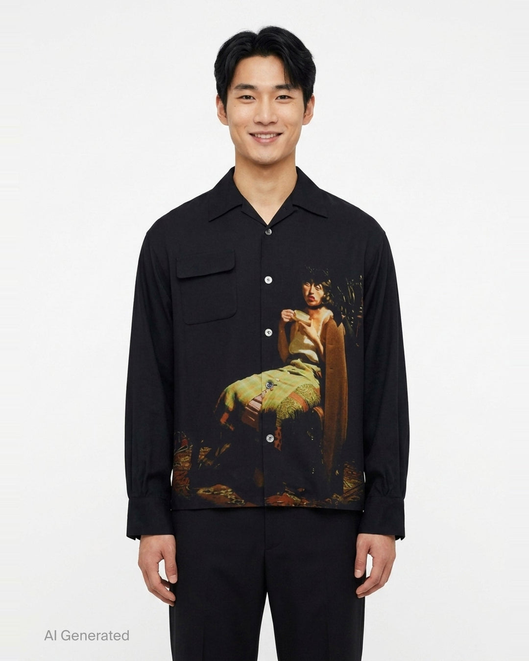 Cindy Sherman Long Sleeve Shirt | Undercover | Club21 - front
