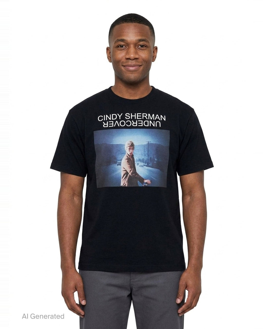Cindy Sherman Staring Print Tee | Undercover | Club21 - front