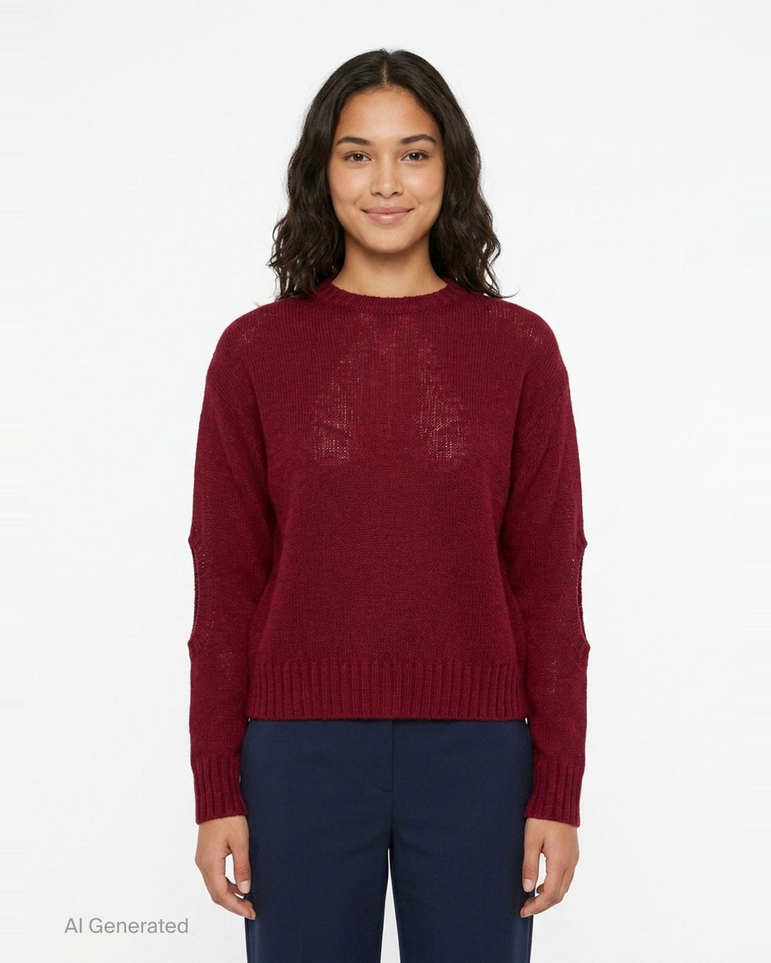 Cut Out Sleeve Knit Top | Undercover | Club21 - front