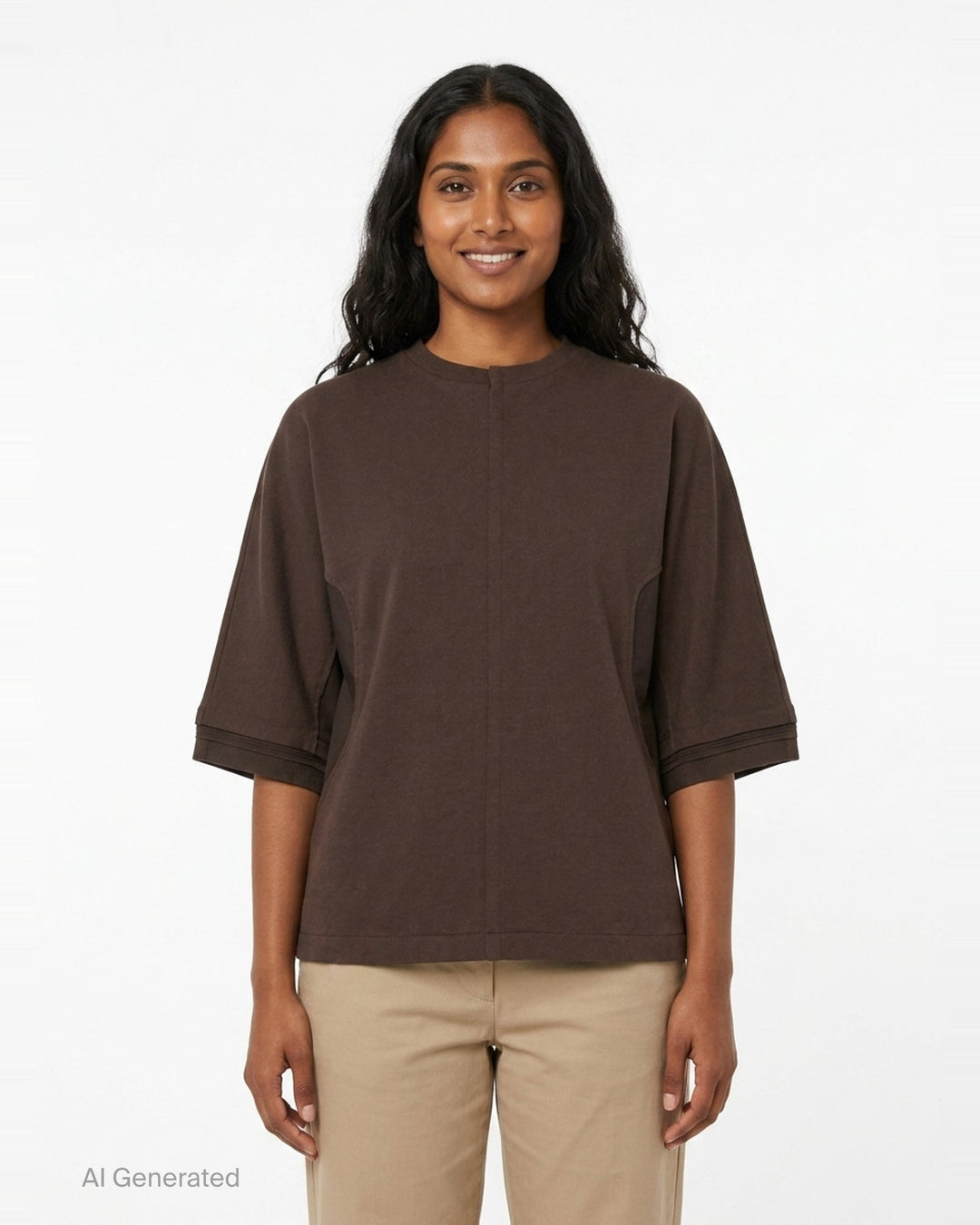 Middle Seam Detail Tee | Undercover | Club21 - front