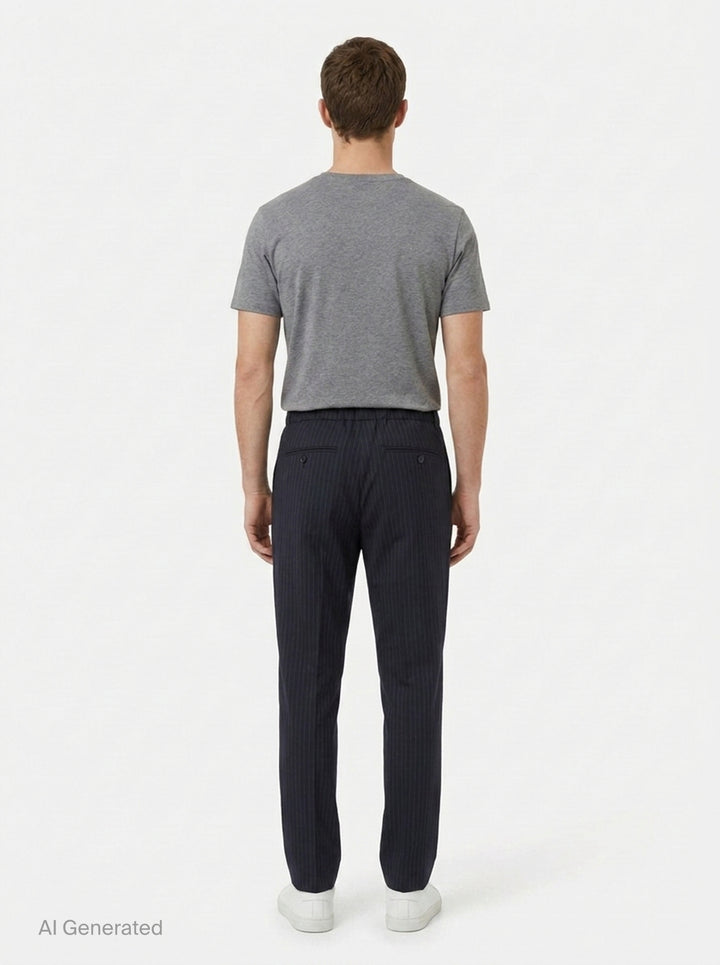 Pinstripe Pants | Undercover | Club21 - back