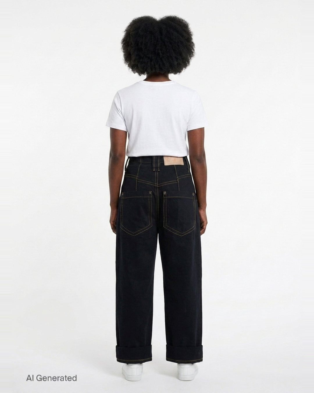Baby Wide-Leg Jeans | Vaquera | Club21 - back