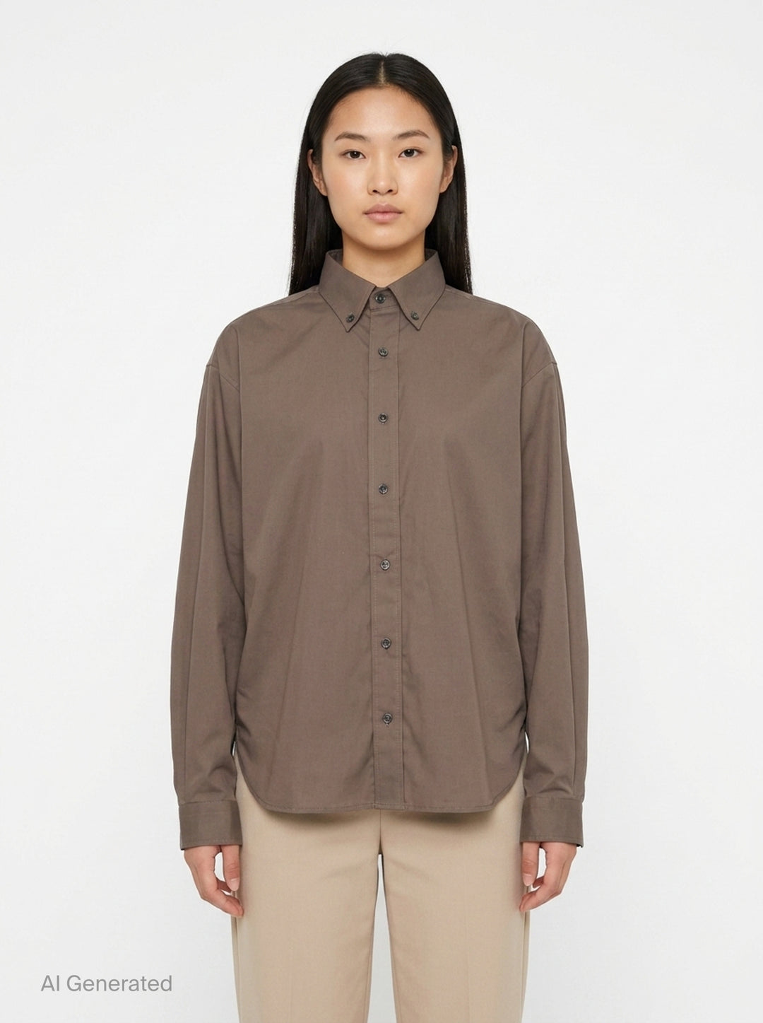 Belted Button Down Blouse | Vaquera | Club21 - front