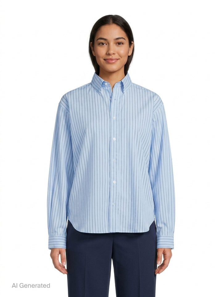 Belted Button Down Blouse | Vaquera | Club21 - front