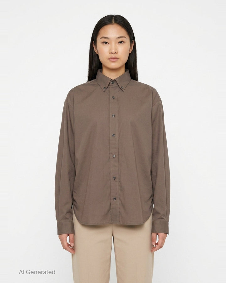 Belted Button Down Blouse | Vaquera | Club21 - front