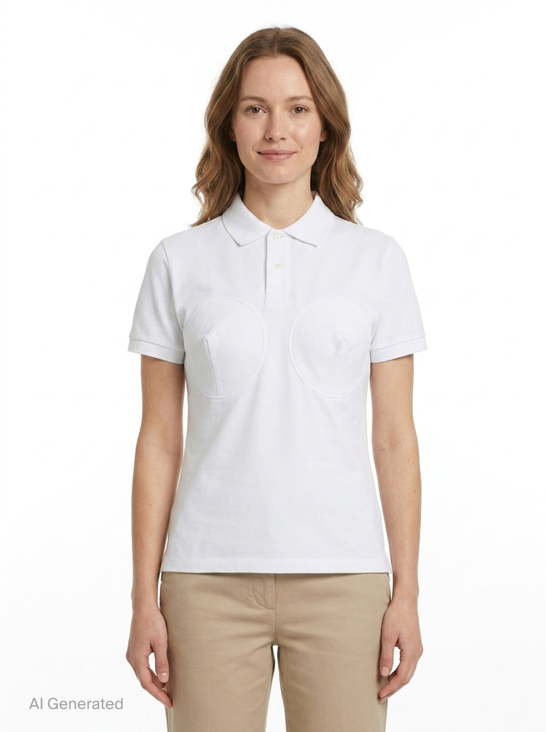 Bullet Bra Polo Knit | Vaquera | Club21 - front