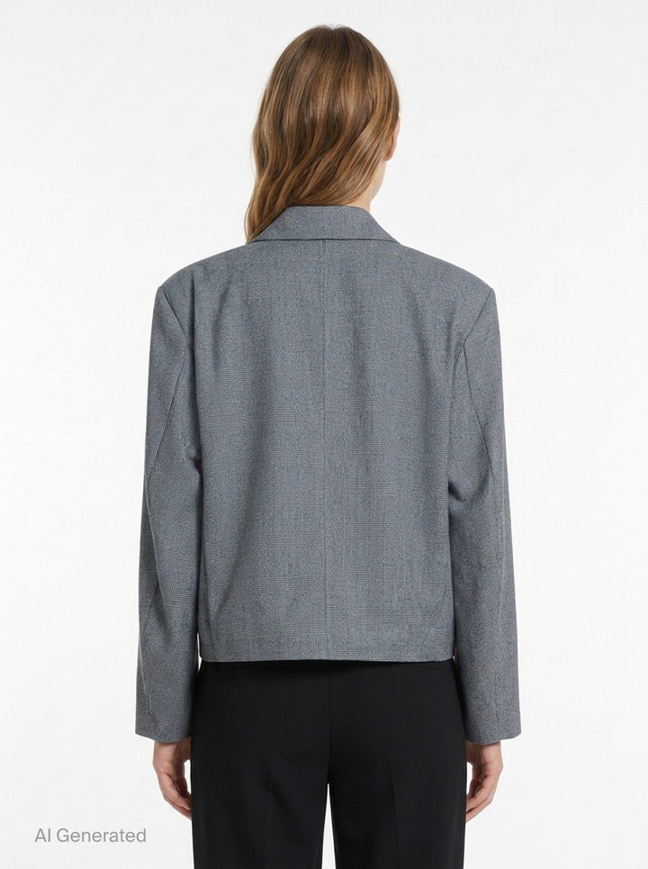Slouchy Double-Breasted Blazer | Vaquera | Club21 - back