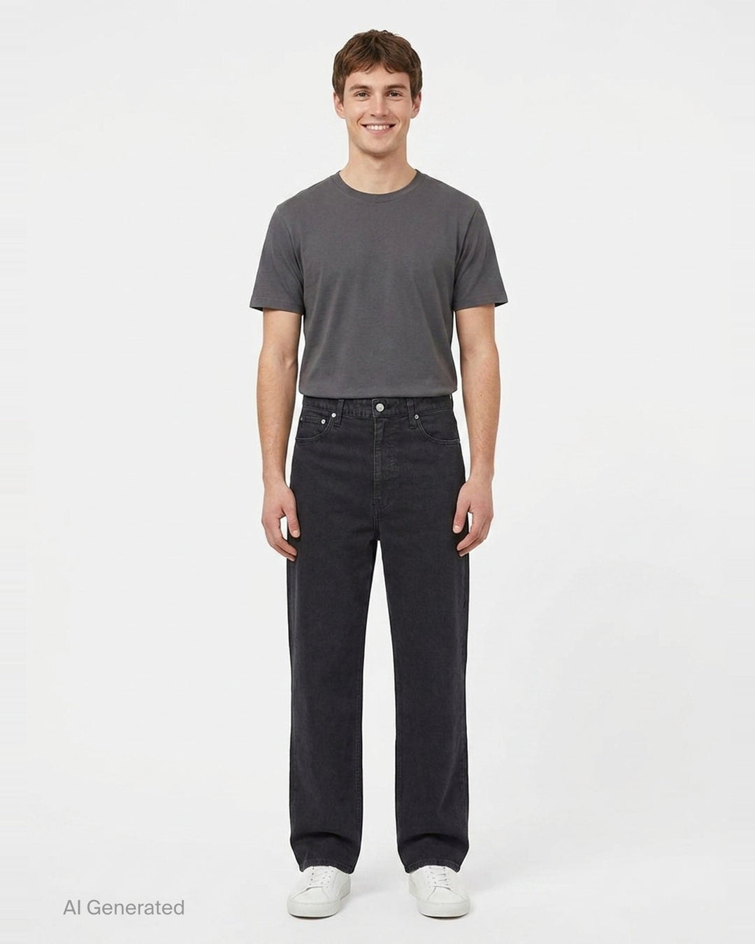visvim Fluxus 03 Wide Corduroy Pants in washed black, featuring a high-rise waist, five-pocket construction, and a wide straight leg — front flat lay view - front