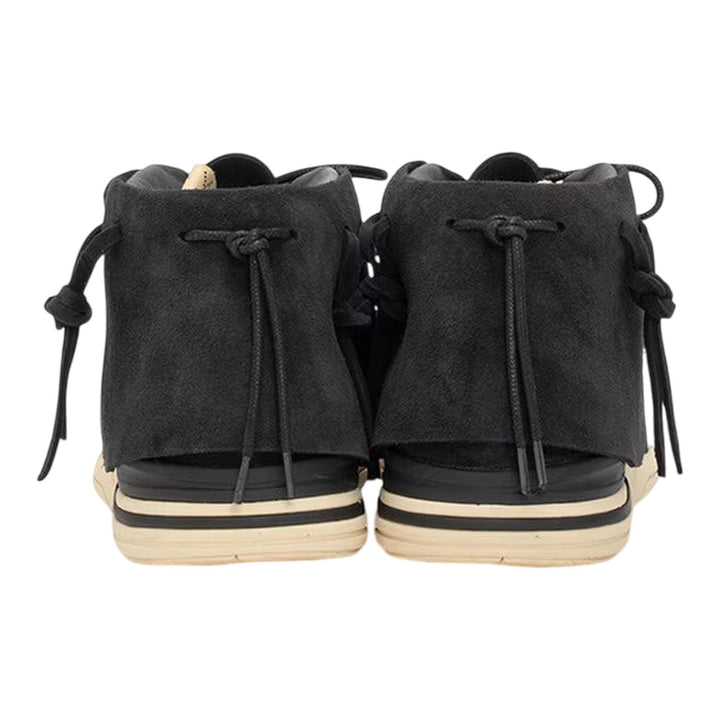 Club21 - visvim - FBT LHAMO FOLK Hand Sewn Upper Sneakers - SNEAKERS - Black