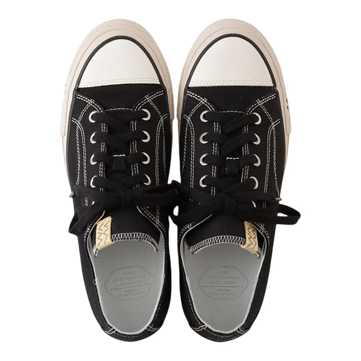 Club21 - visvim - SKAGWAY LT LO Pigment free leather - SNEAKERS - Black