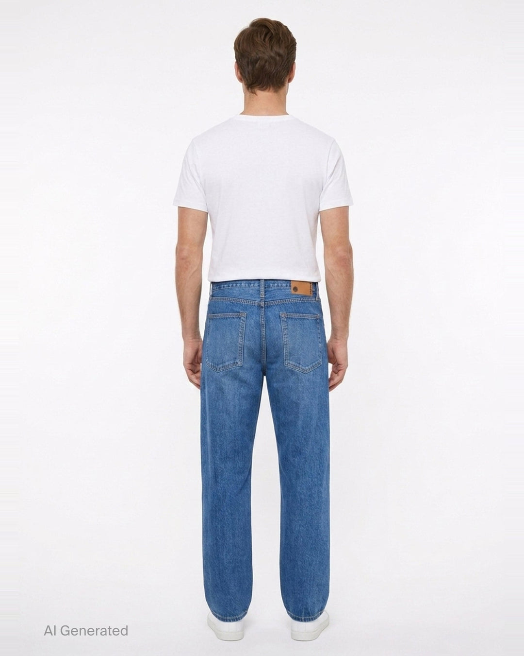 Baggy Patchwork Jeans | Vowels | Club21 - back