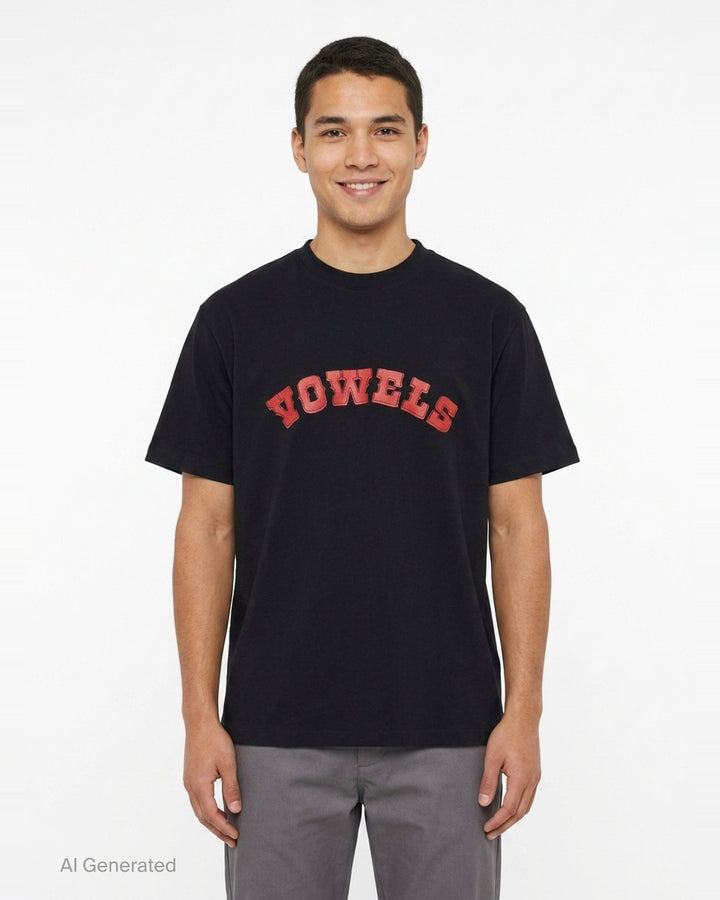 Cowboy Graphic Tee | Vowels | Club21 - front
