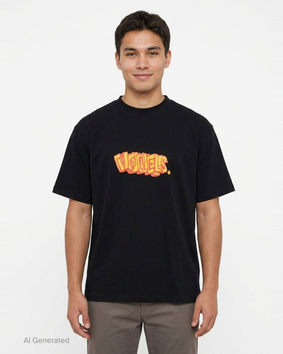 Graffiti Graphic Tee | Vowels | Club21 - front