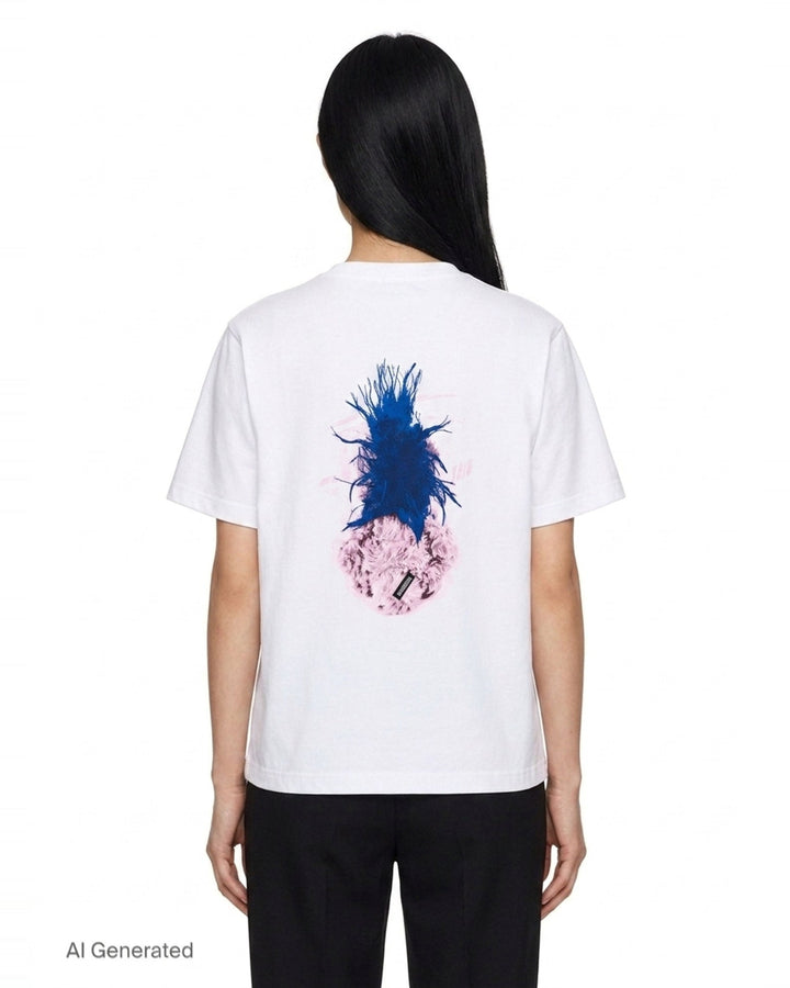 Pink Punk Teddy Tee | We11done | Club21 - back