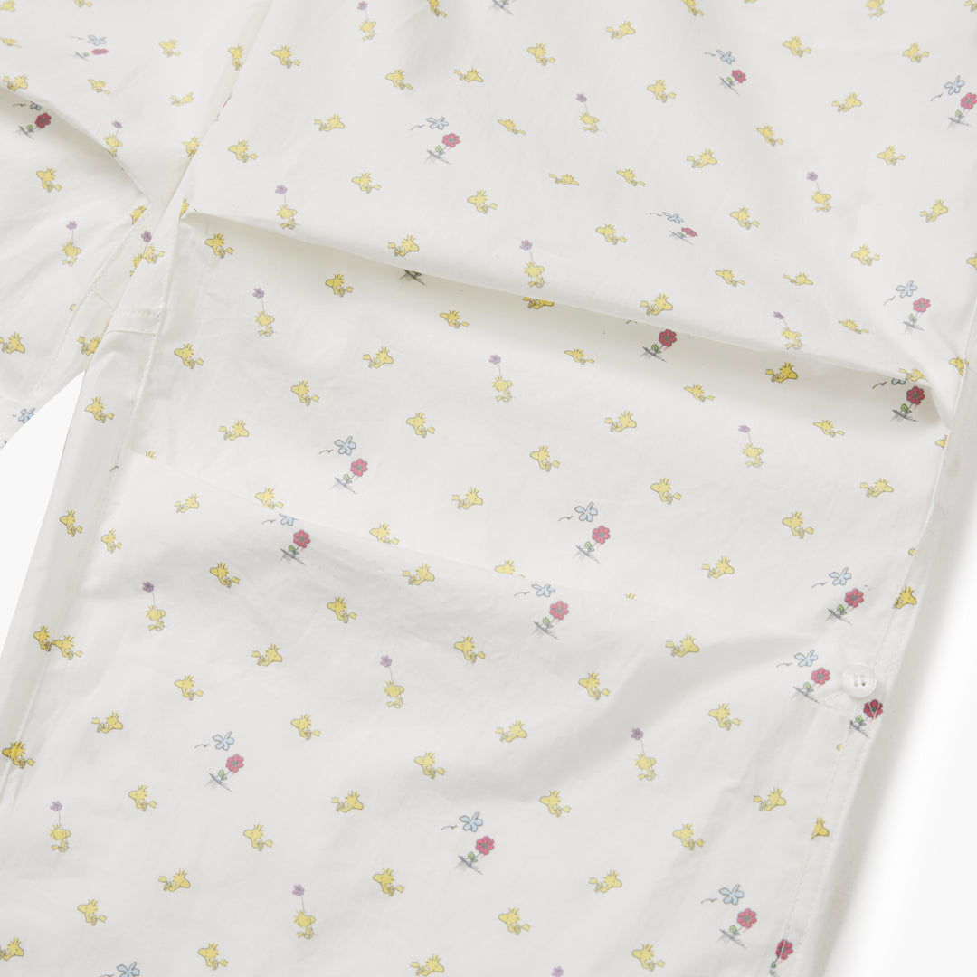 Woodstock Roll-Up Cotton Pants