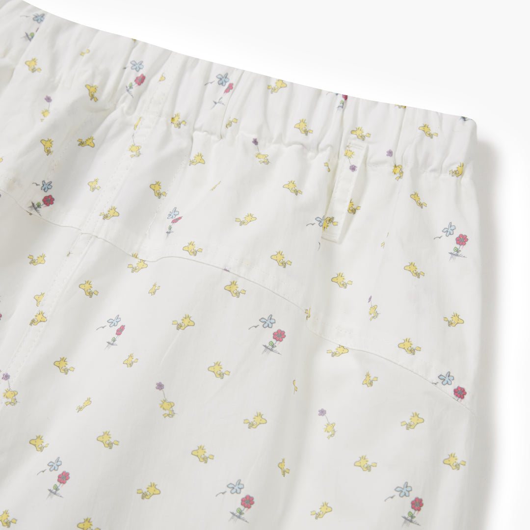 Woodstock Roll-Up Cotton Pants