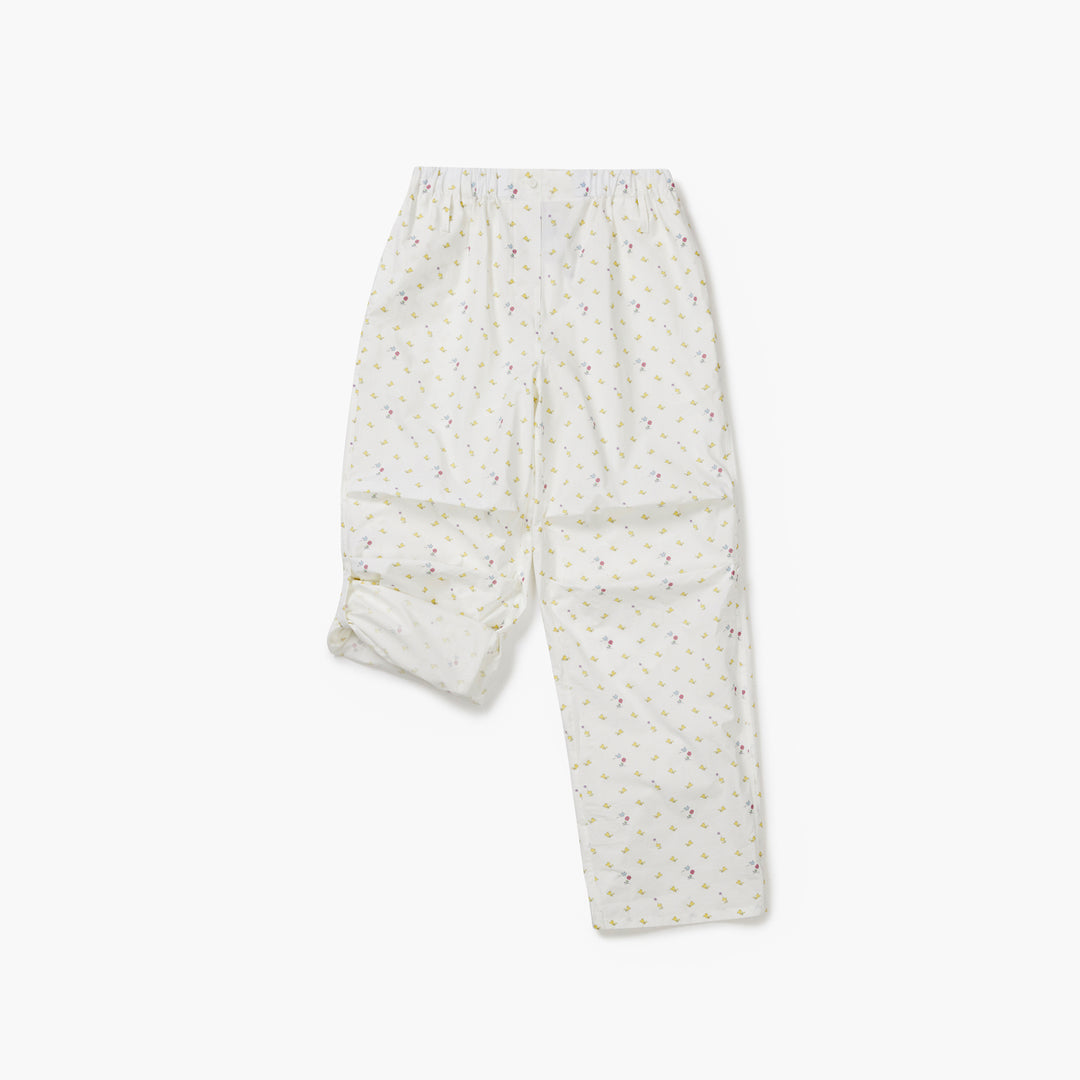 Woodstock Roll-Up Cotton Pants