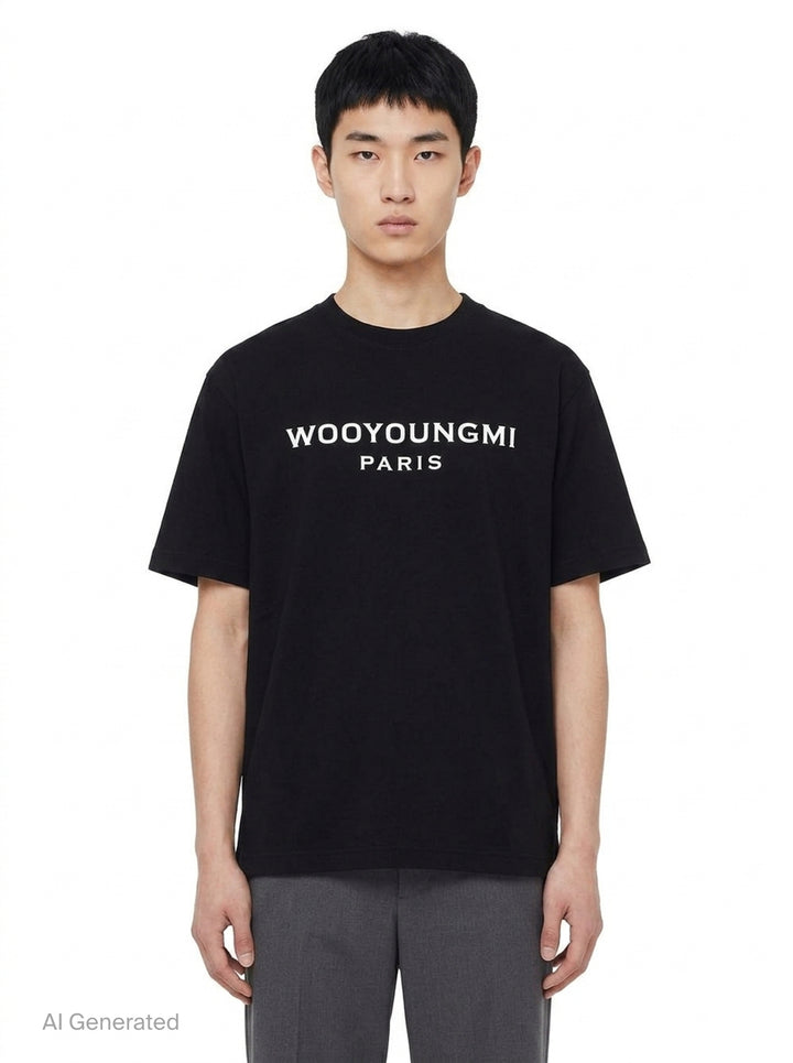 Back Logo Tee | Wooyoungmi | Club21 - front