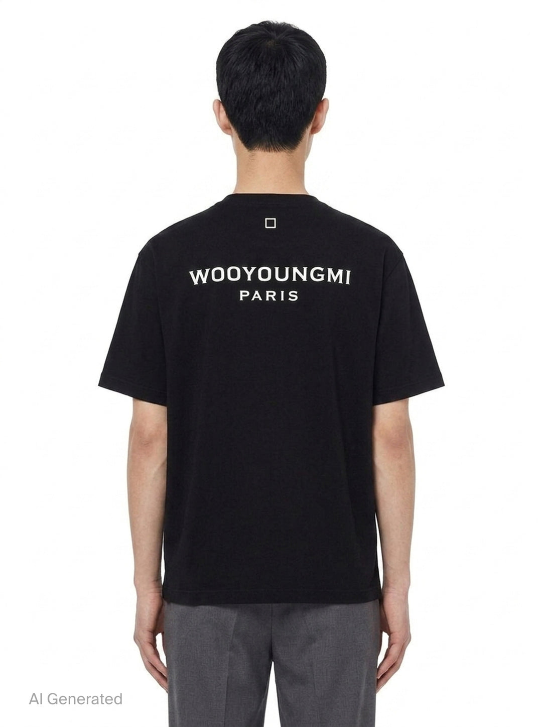 Back Logo Tee | Wooyoungmi | Club21 - back