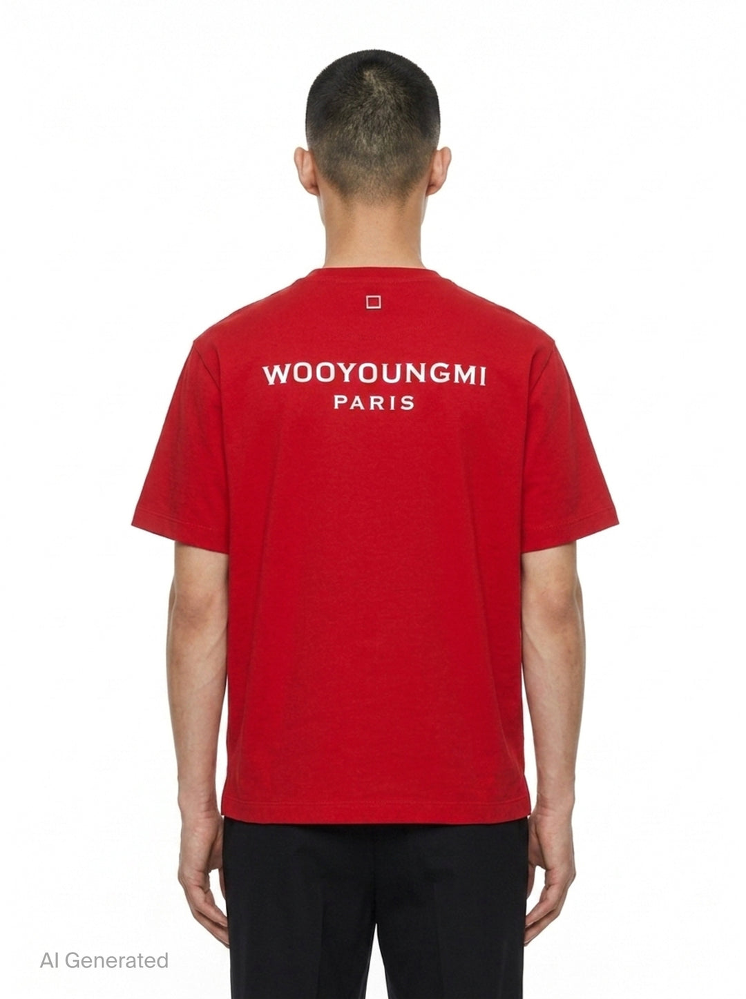 Back Logo Tee | Wooyoungmi | Club21 - back