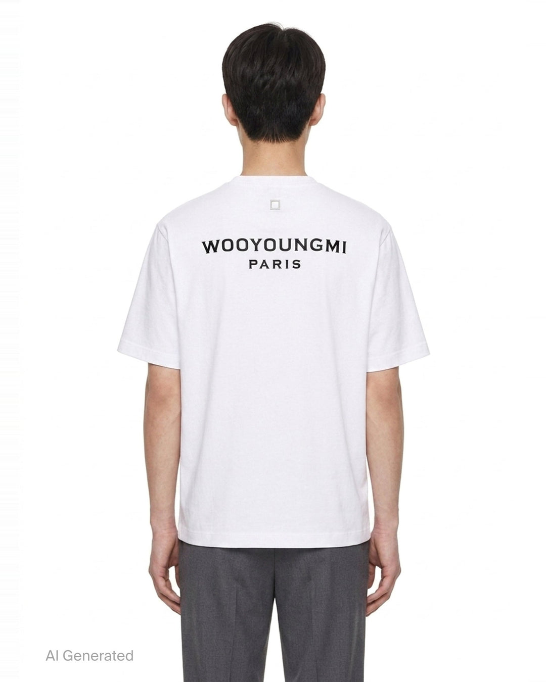 Back Logo Tee | Wooyoungmi | Club21 - back