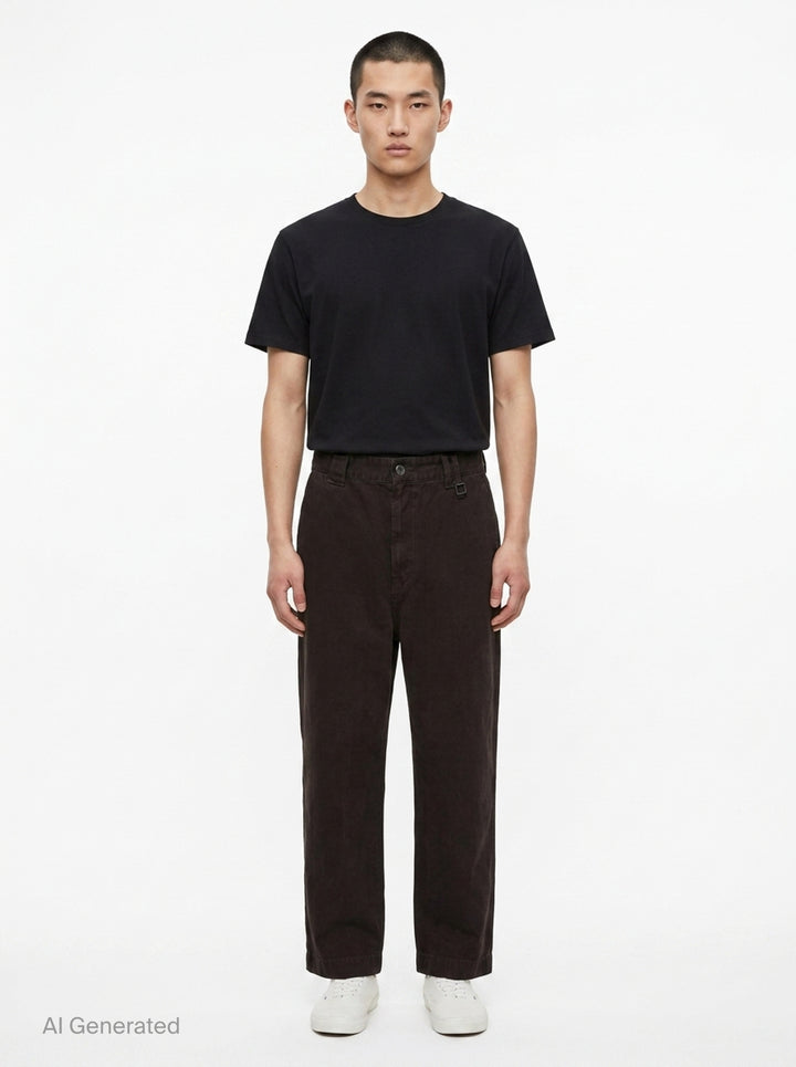 Chino Straight Pants | Wooyoungmi | Club21 - front
