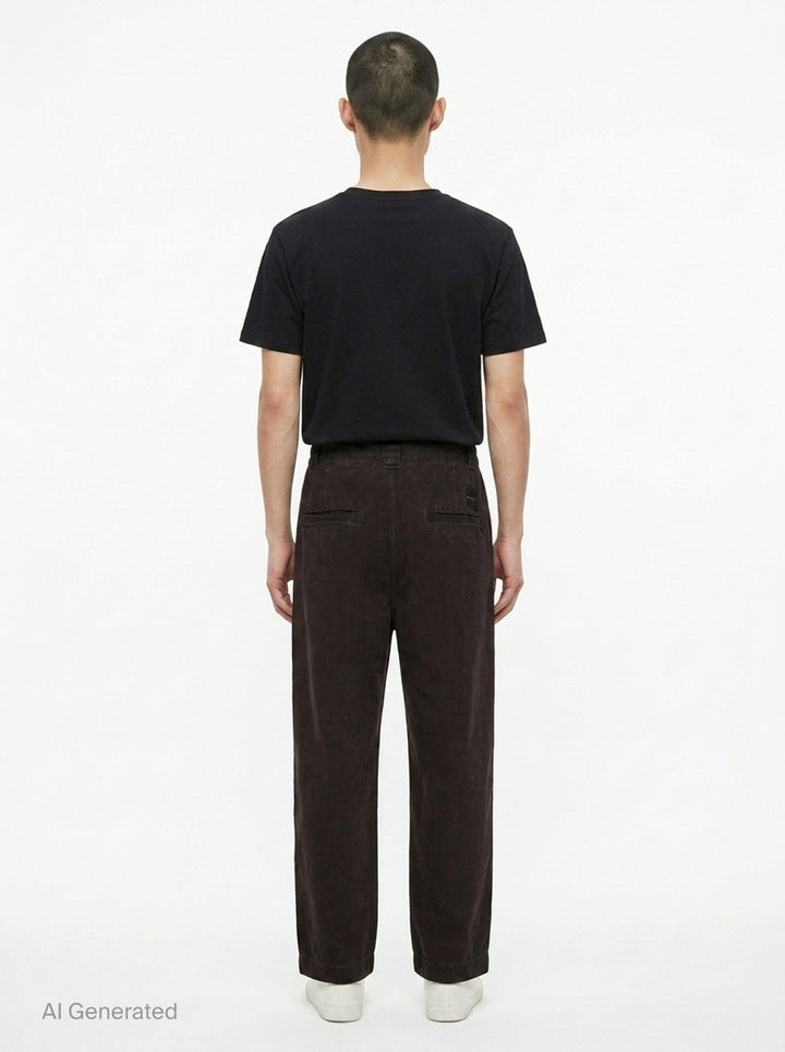 Chino Straight Pants | Wooyoungmi | Club21 - back