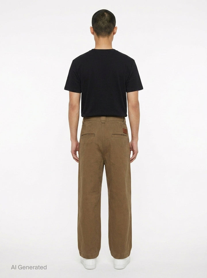 Chino Straight Pants | Wooyoungmi | Club21 - back