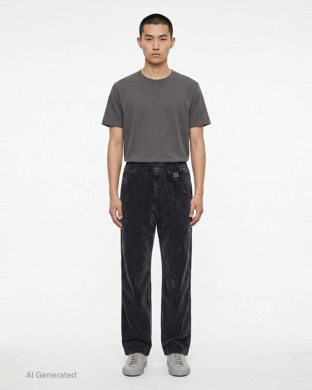 Elastic Waist Corduroy Pants | Wooyoungmi | Club21 - front