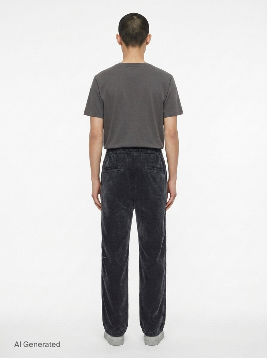 Elastic Waist Corduroy Pants | Wooyoungmi | Club21 - back