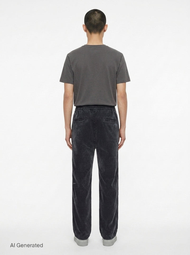Elastic Waist Corduroy Pants | Wooyoungmi | Club21 - back