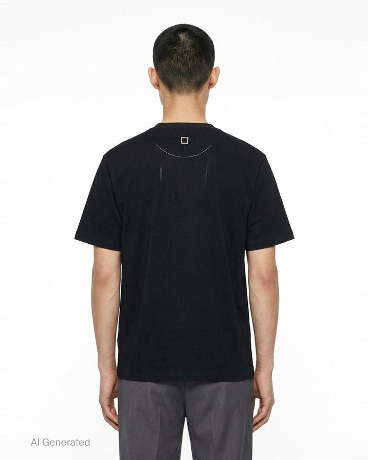 Gold Studs Tee | Wooyoungmi | Club21 - back