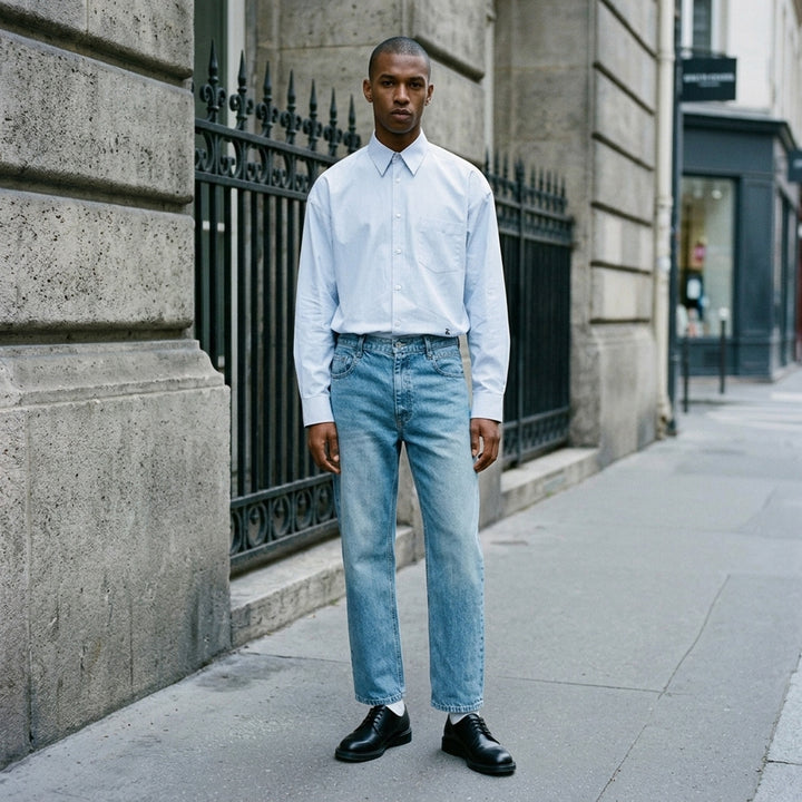 Light Blue Wash Jeans | Wooyoungmi | Club21 - lifestyle