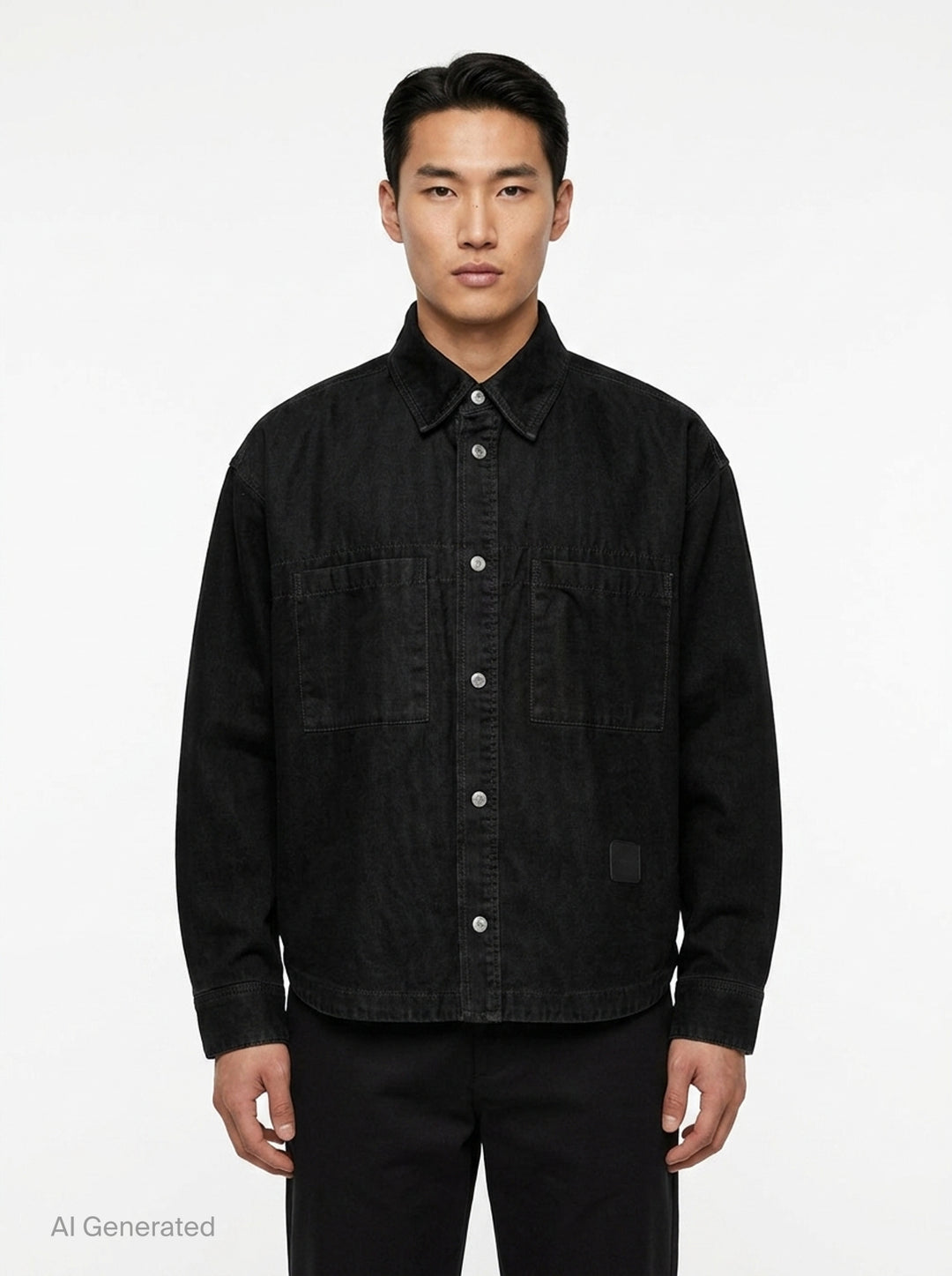 Long Sleeve Chino Shirt | Wooyoungmi | Club21 - front