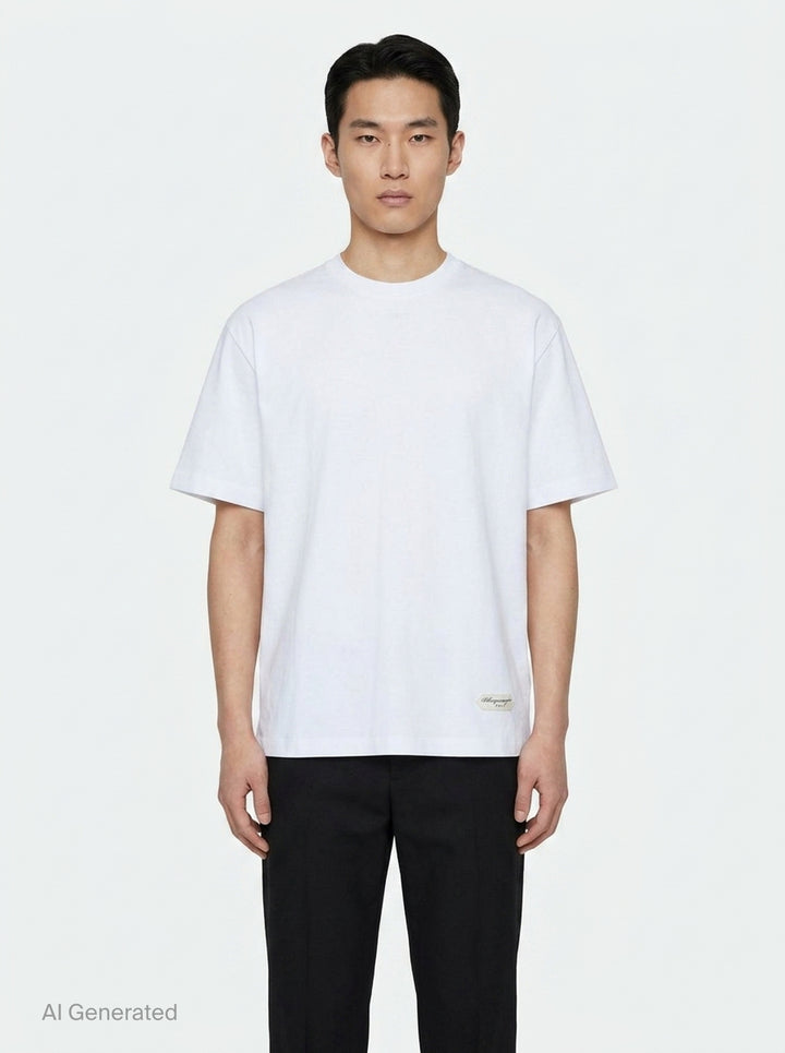 Nice Cotton Tee | Wooyoungmi | Club21 - front