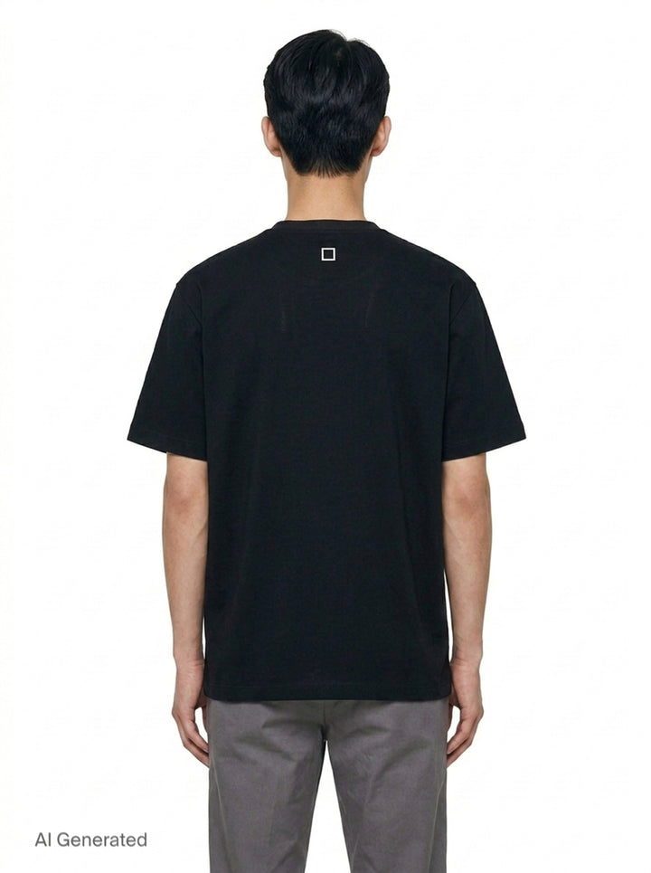 Nice Cotton Tee | Wooyoungmi | Club21 - back