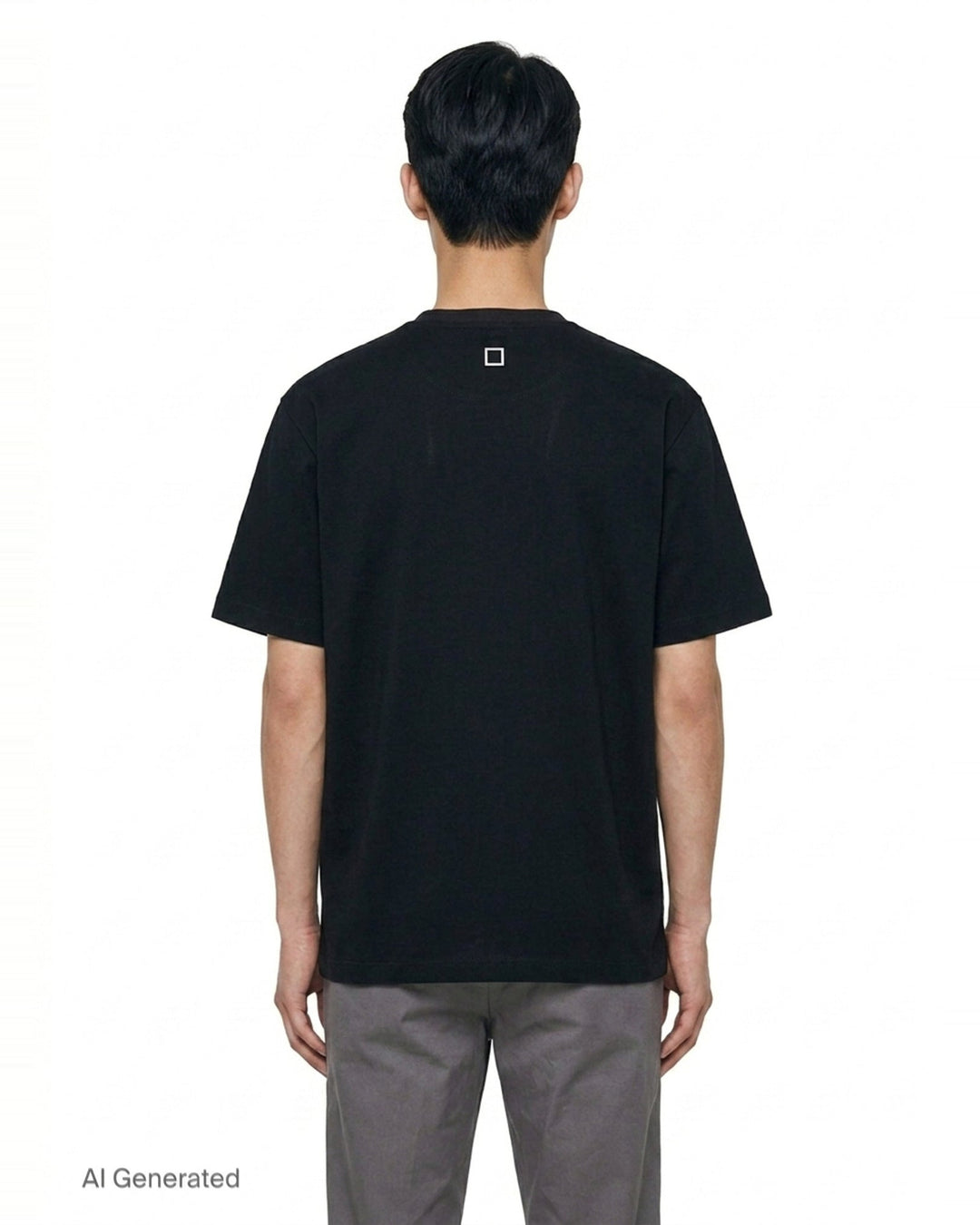 Nice Cotton Tee | Wooyoungmi | Club21 - back
