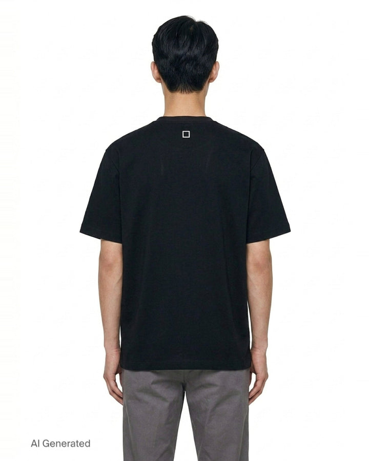 Nice Cotton Tee | Wooyoungmi | Club21 - back