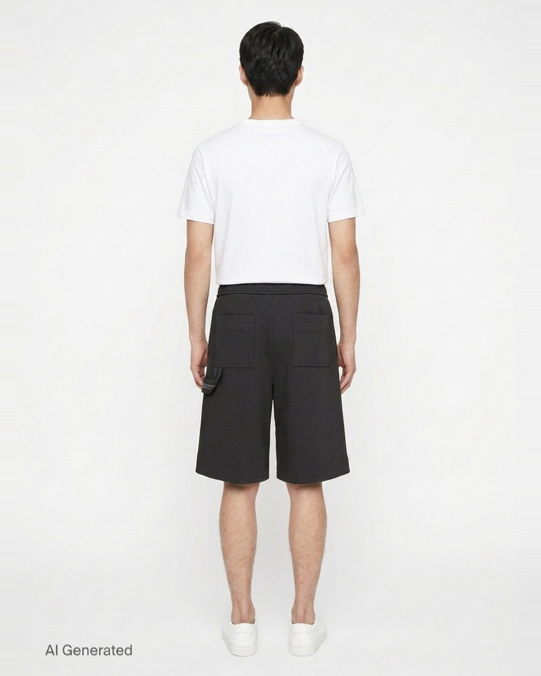 Pleated Drawstring Shorts | Wooyoungmi | Club21 - back