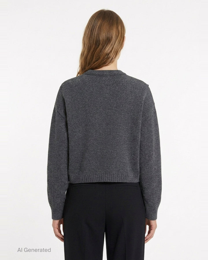 Appliqué Short Cardigan | Y's | Club21 - back