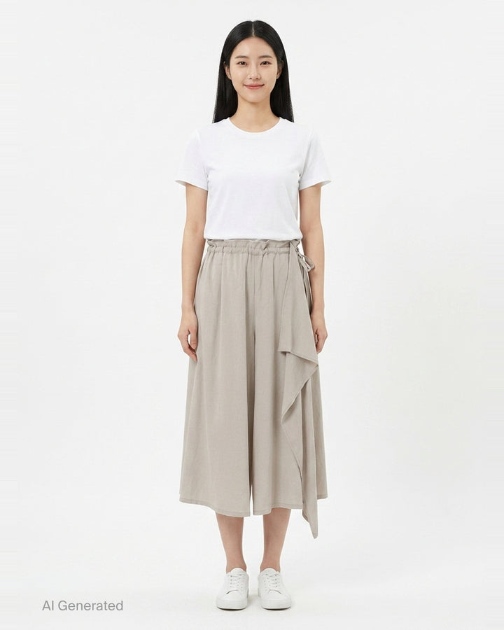 Balloon Draped Midi Skirt | Y's | Club21 - front
