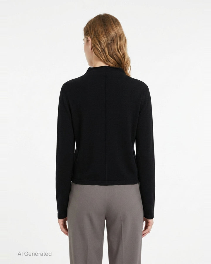 Collar Cloth Short Cardigan | Y's | Club21 - back
