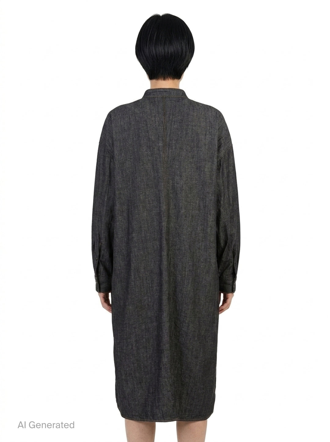 Denim Gown Shirt | Y's | Club21 - back